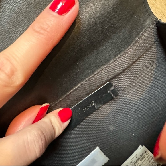 Mango Mini Black Crocodile Purse - Picture 2 of 6